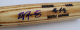 Edgar Martinez Autographed Louisville Slugger Player Model Bat Seattle Mariners MCS Holo #87023