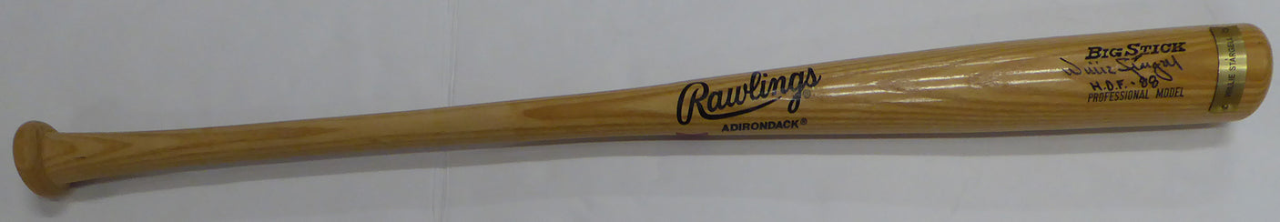 Willie Stargell Autographed Rawlings Bat Pittsburgh Pirates "HOF 88" JSA #CB90365