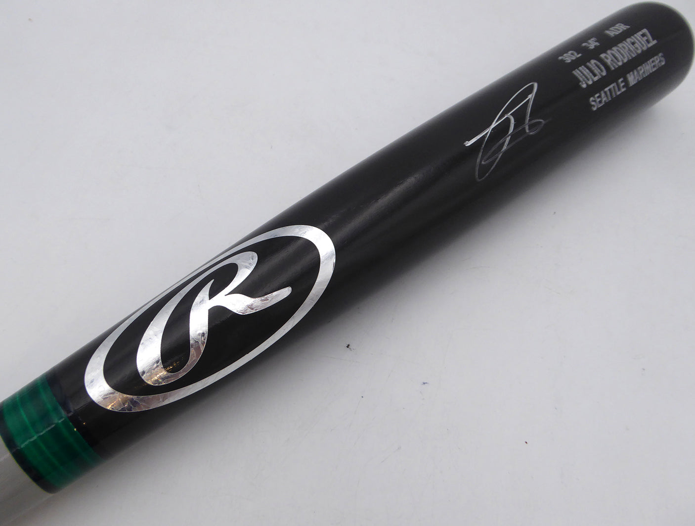 Julio Rodriguez Autographed Rawlings Bat Seattle Mariners Beckett BAS Witness #WN43908