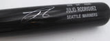 Julio Rodriguez Autographed Rawlings Bat Seattle Mariners Beckett BAS Witness #WN43908