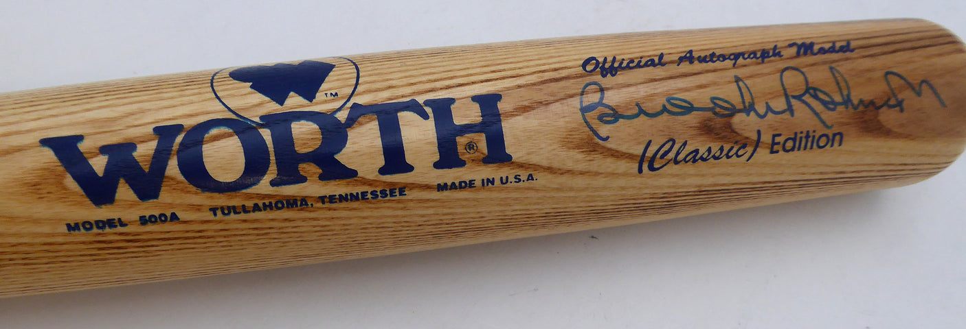Brooks Robinson Autographed Worth Bat Baltimore Orioles PSA/DNA #T44163