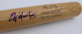 Edgar Martinez Autographed Louisville Slugger Bat Seattle Mariners MCS Holo #88452