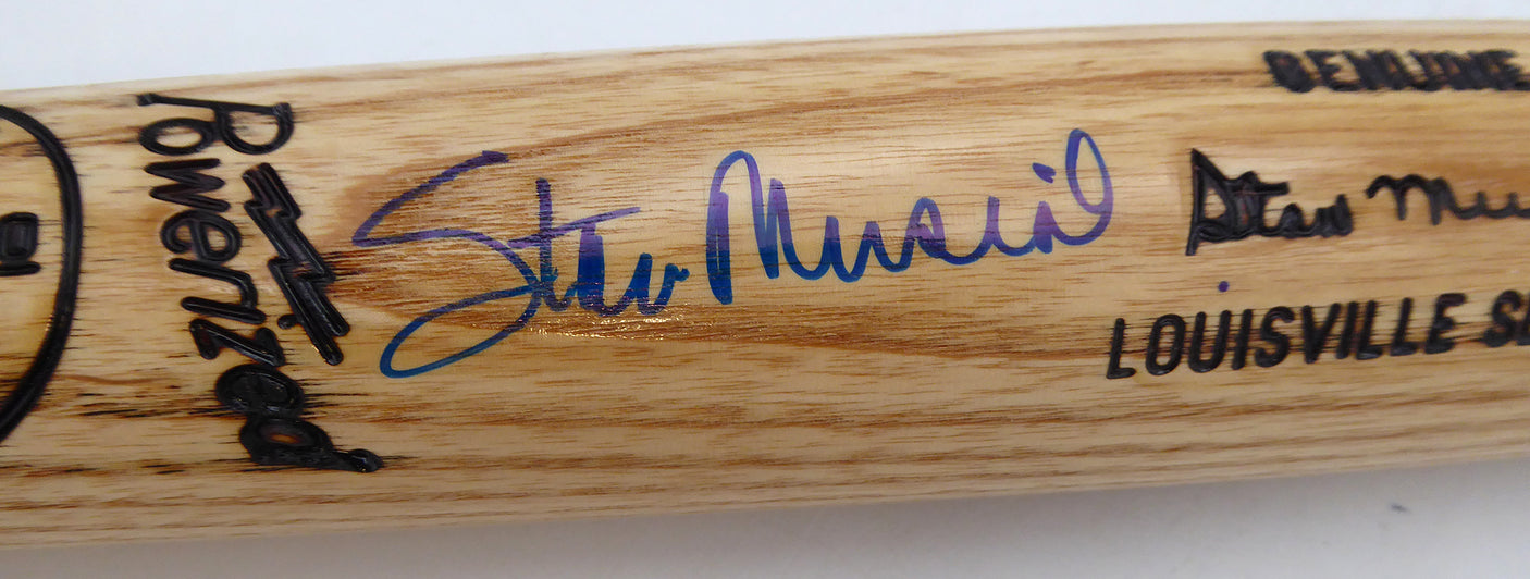 Stan Musial Autographed Louisville Slugger Bat St. Louis Cardinals Beckett BAS #BL93388