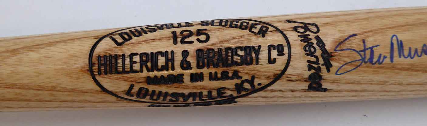 Stan Musial Autographed Louisville Slugger Bat St. Louis Cardinals Beckett BAS #BL93388