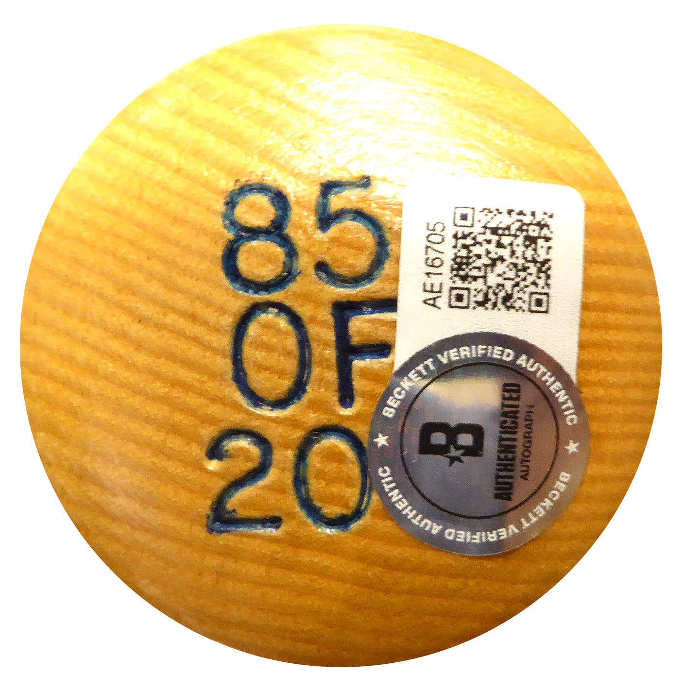 Yogi Berra & Bill Dickey Autographed Cooperstown Bat New York Yankees Beckett BAS #AE16705