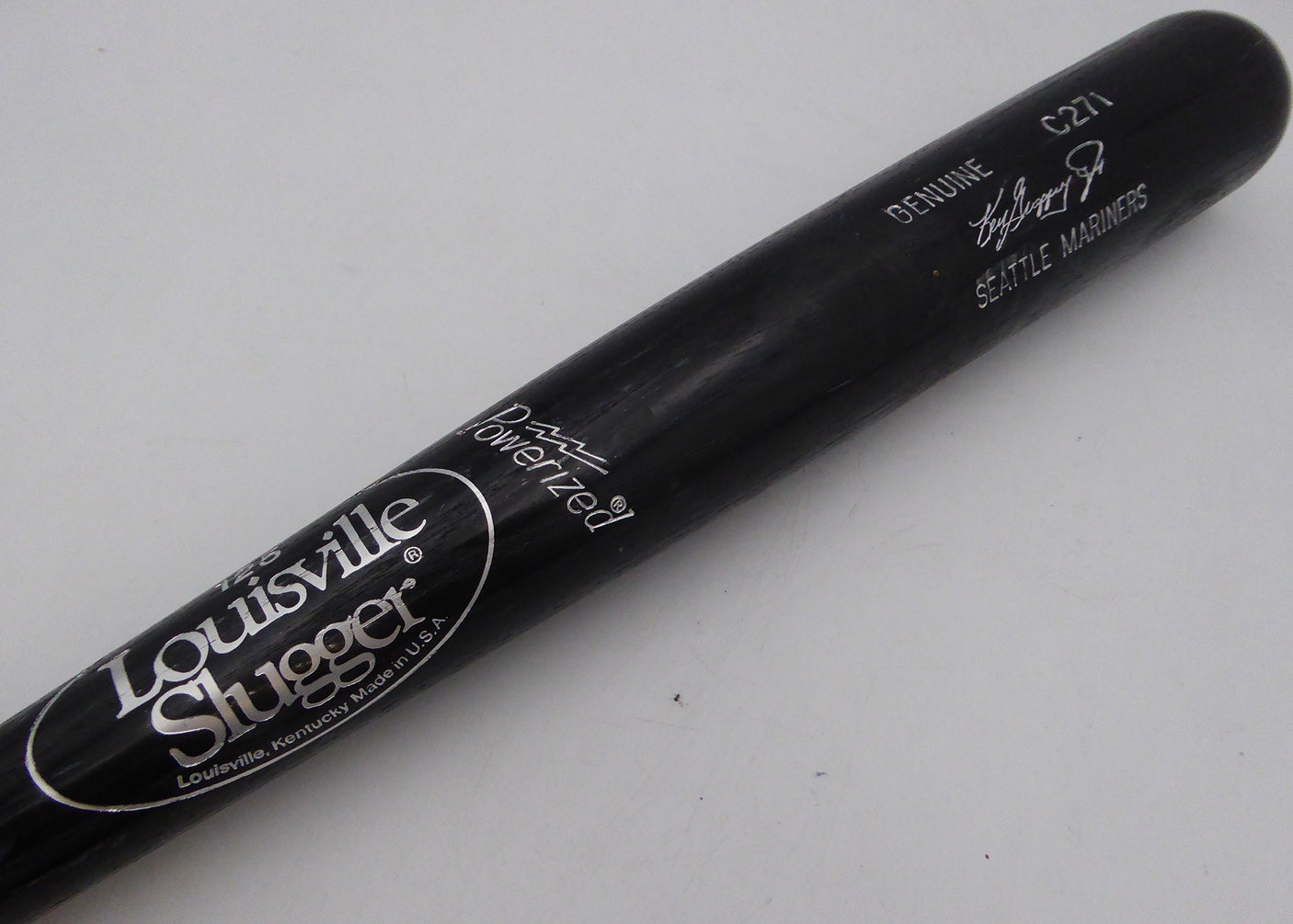 Ken Griffey Jr. Unsigned Game Issued Louisville Slugger C271 Bat Seattle Mariners SKU #253266