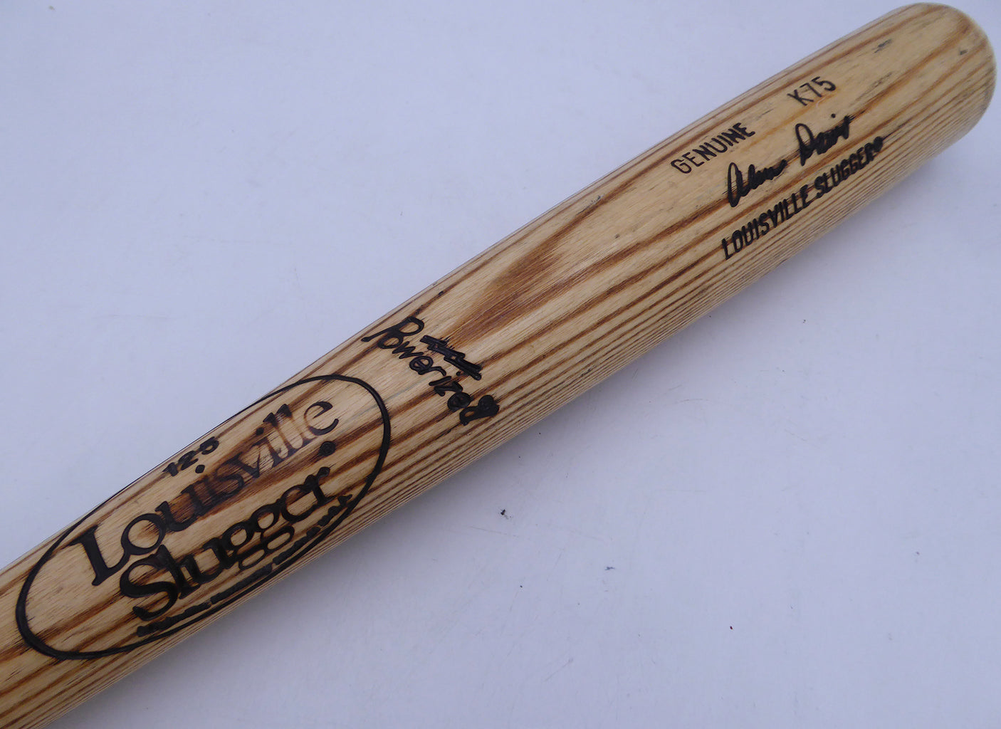 Alvin Davis Unsigned Game Used Louisville Slugger K75 Bat Seattle Mariners SKU #253268