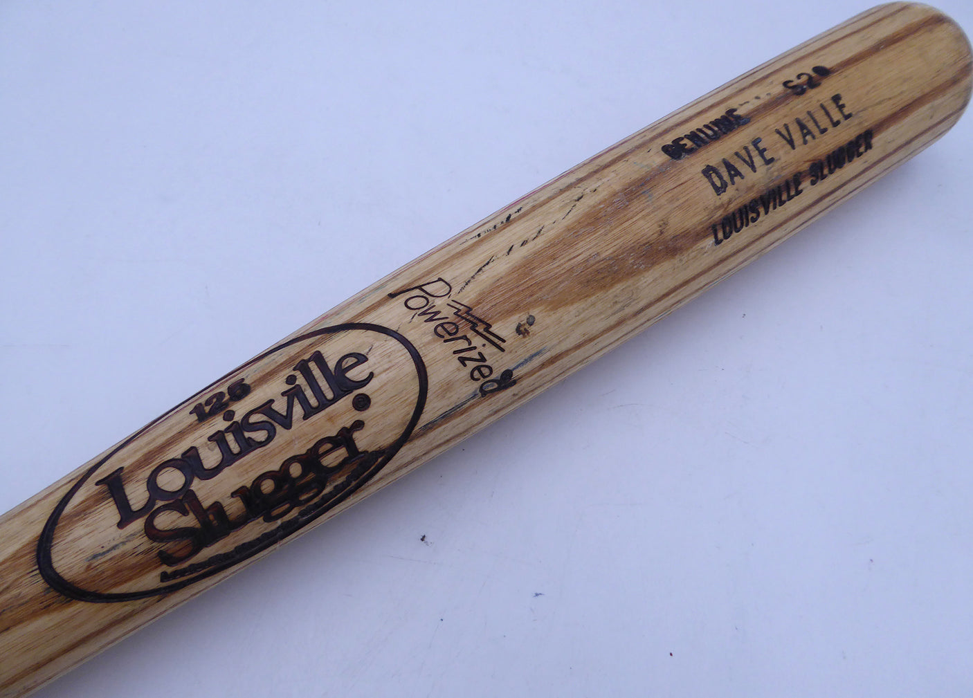 Dave Valle Unsigned Game Used Louisville Slugger S2 Bat Seattle Mariners SKU #253269