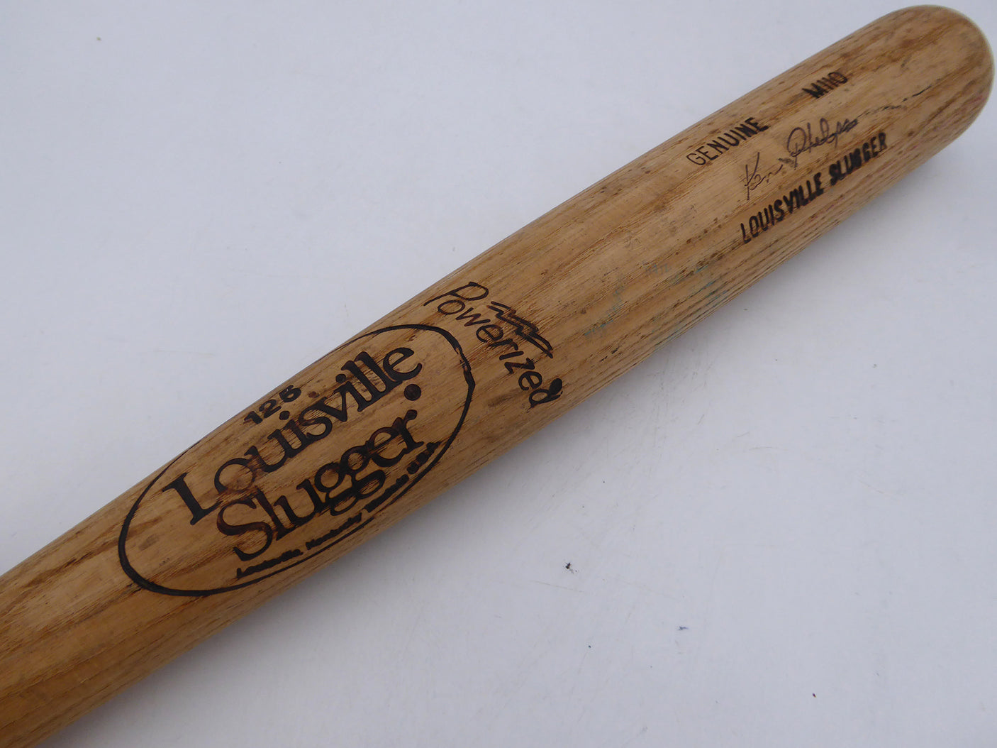 Ken Phelps Unsigned Game Used Louisville Slugger M110 Bat Seattle Mariners, Oakland A's SKU #253272