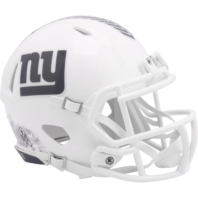 New York Giants 2024 Salute to Service Riddell Speed Mini Football Helmet NFL