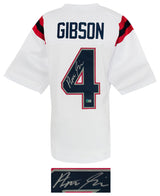 Antonio Gibson Signed White Custom Football Jersey - (Beckett)