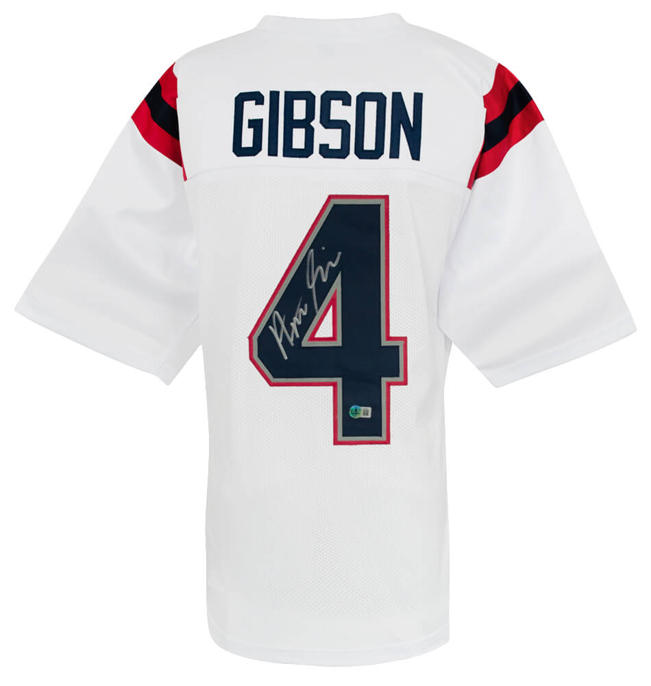 Antonio Gibson Signed White Custom Football Jersey - (Beckett)