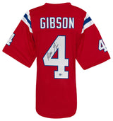 Antonio Gibson Signed Red Custom Football Jersey - (Beckett)