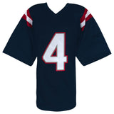 Antonio Gibson Signed Navy Custom Football Jersey - (Beckett)