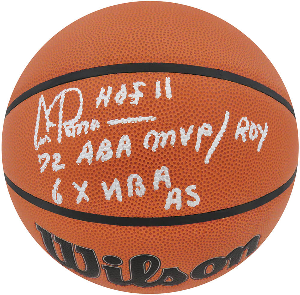 Artis Gilmore Signed Wilson Indoor/Outdoor NBA Basketball w/72 ABA MVP-ROY, 6x NBA AS, HOF'11