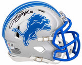 Jared Goff Signed Detroit Lions Riddell Speed Mini Helmet - (Fanatics)