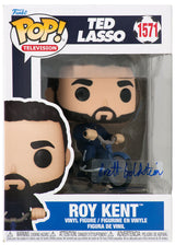 Brett Goldstein signed Ted Lasso Roy Kent On Bicycle Funko Pop Doll #1571