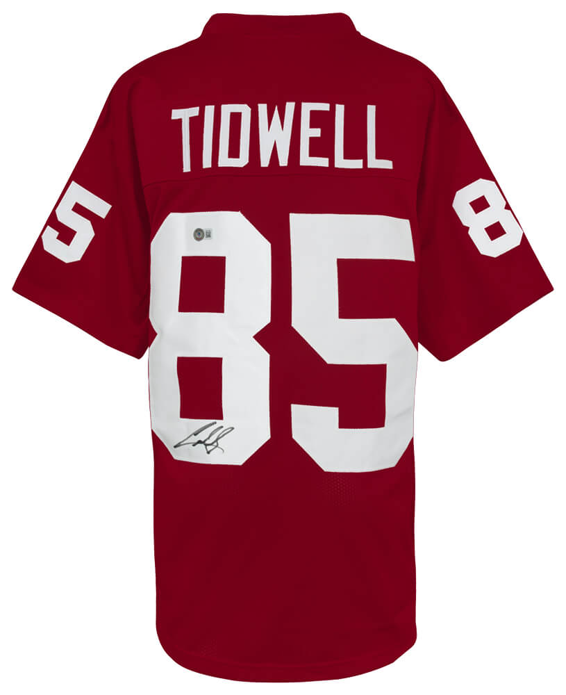 Cuba Gooding Jr Signed Red 'Tidwell' Custom Football Jersey - (Beckett)