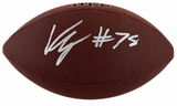 Kenneth Grant Signed Wilson Super Grip Full Size NFL Football