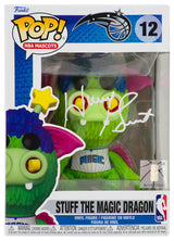 Horace Grant Signed Orando Magic 'Stuff The Magic Dragon' Mascot Funko Pop Doll #12