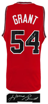 Horace Grant Signed Red Custom Basketball Jersey
