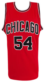 Horace Grant Signed Red Custom Basketball Jersey