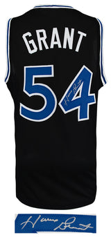 Horace Grant Signed Black Custom Basketball Jersey