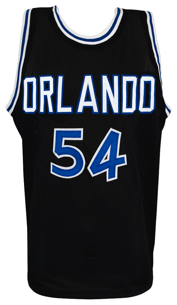 Horace Grant Signed Black Custom Basketball Jersey