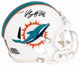 Kenneth Grant Signed Miami Dolphins Riddell Speed Mini Helmet