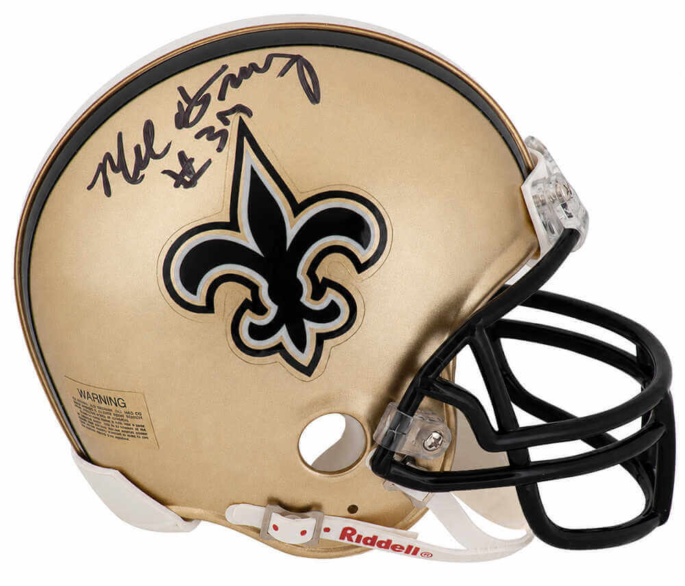 Mel Gray Signed New Orleans Saints Riddell (VSR4) Mini Helmet