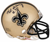 Mel Gray Signed New Orleans Saints Riddell (VSR4) Mini Helmet