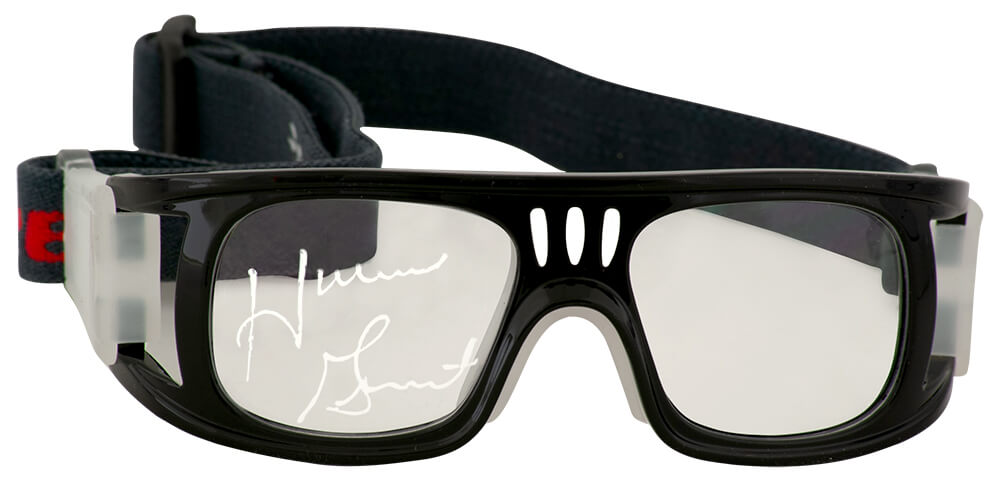 Horace Grant Signed Black Basketball Sports Safety Goggles