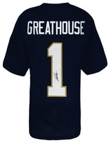 Jaden Greathouse Signed Navy Custom College Football Jersey