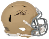 Jaden Greathouse Signed Notre Dame Fighting Irish Riddell Speed Mini Helmet