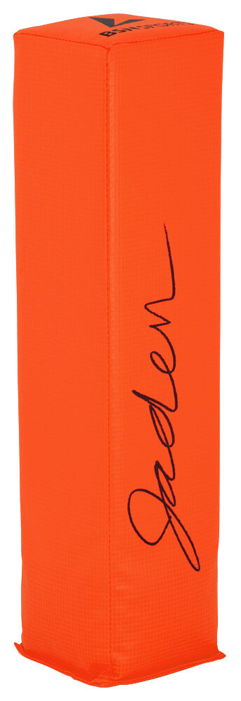 Jaden Greathouse Signed BSN Orange Endzone Football Pylon