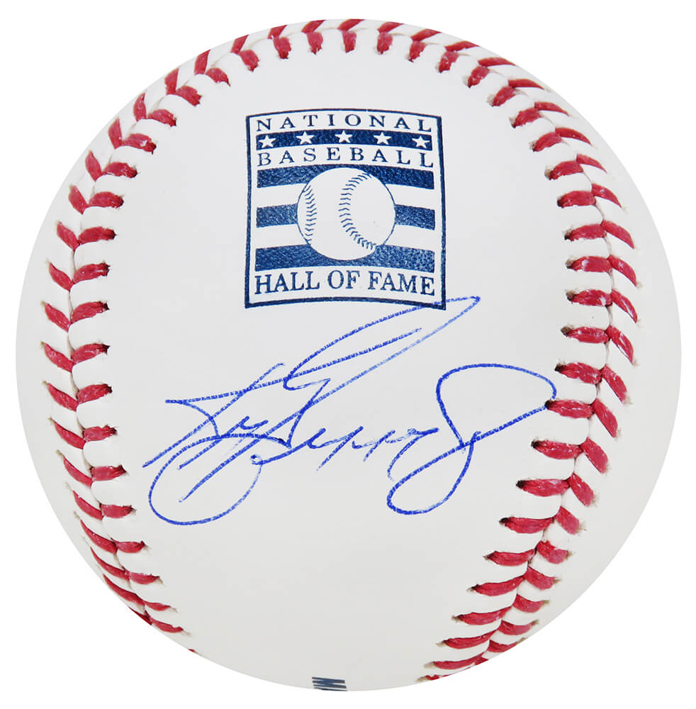 Ken Griffey Jr. Signed Rawlings Hall of Fame Logo Official MLB Baseball (Beckett)