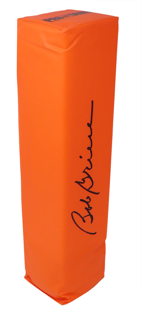 Bob Griese Signed Orange Endzone Football Pylon