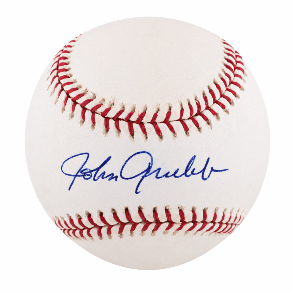 Johnny Grubb Signed Rawlings (Selig) MLB Baseball