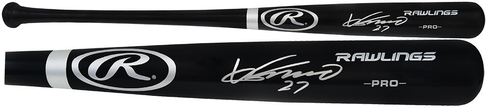 Vladimir Guerrero Sr. Signed Rawlings Pro Black Baseball Bat (Beckett)