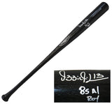 Ozzie Guillen Signed Louisville Slugger Black Baseball Bat w/85 AL ROY