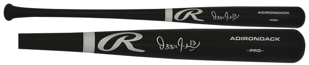 Ozzie Guillen Signed Rawlings Pro Black Baseball Bat
