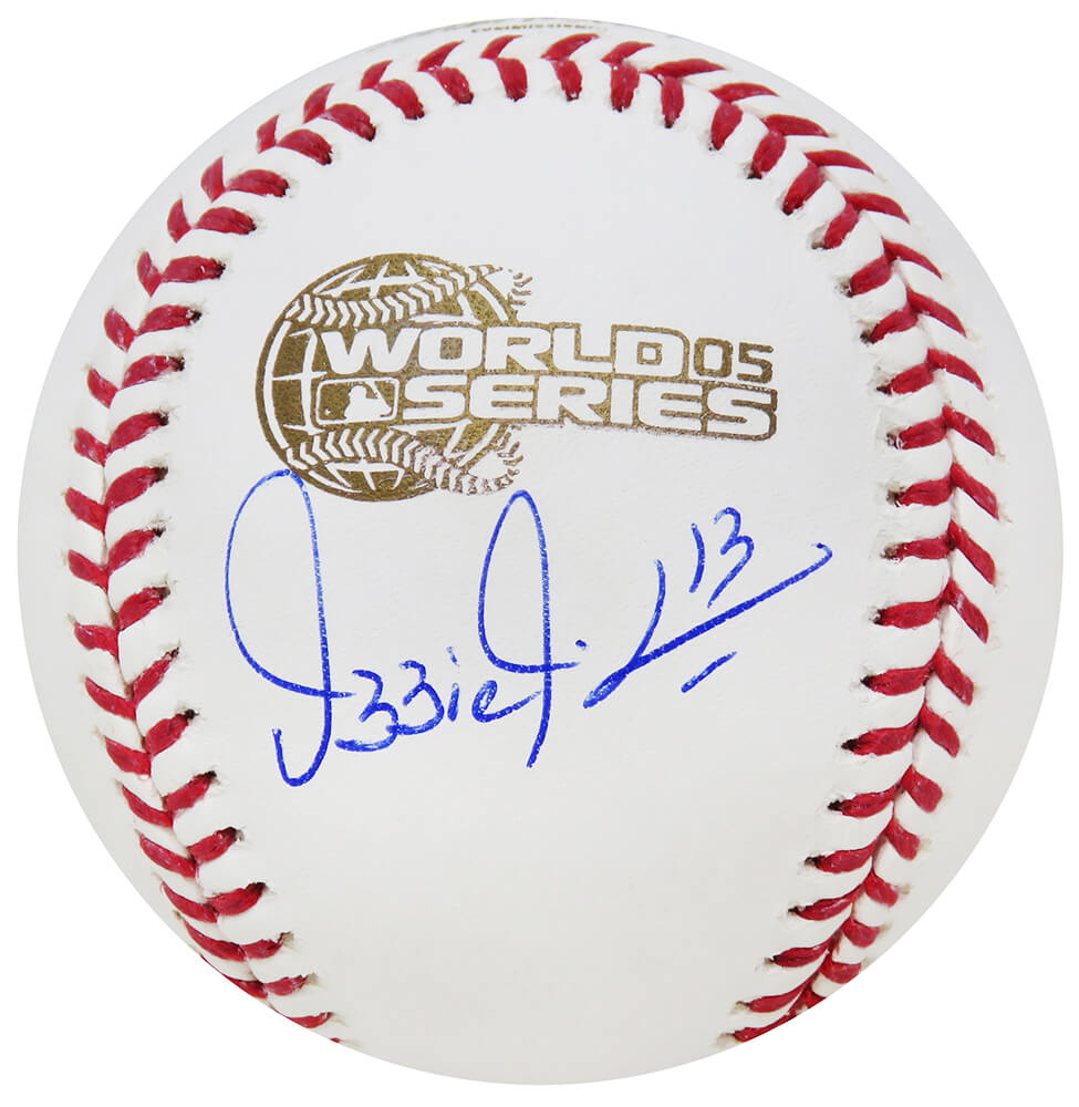Ozzie Guillen Signed Rawlings Official 2005 World Series Baseball
