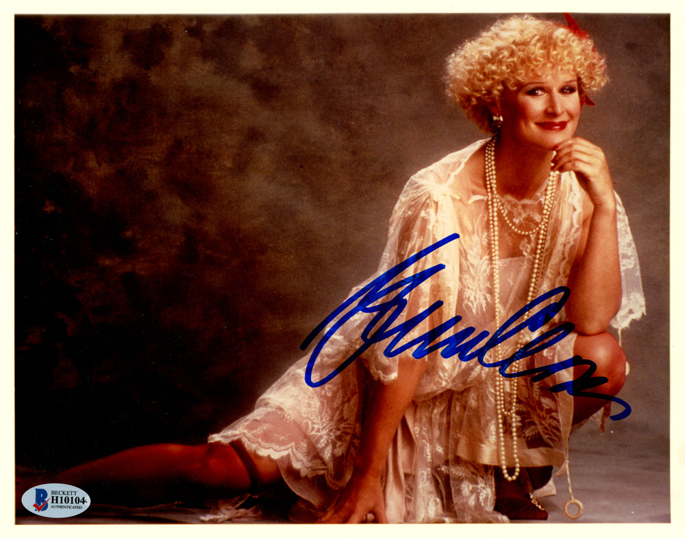 Glenn Close Autographed 8x10 Photo Actress Beckett BAS #H10104