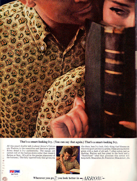 Muhammad Ali Autographed Sports Illustrated Magazine Vintage PSA/DNA #H47565