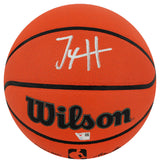 Tyrese Haliburton Signed Wilson Indoor/Outdoor NBA Basketball - (Fanatics)