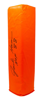 Jack Ham Signed Orange Endzone Pylon w/HOF'88