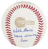 Willie Harris Signed Rawlings 2005 World Series (Chicago White Sox) Baseball w/Series Winning Run