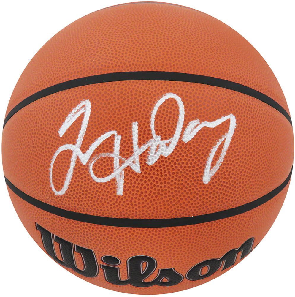 Tim Hardaway Signed Wilson Indoor/Outdoor NBA Basketball
