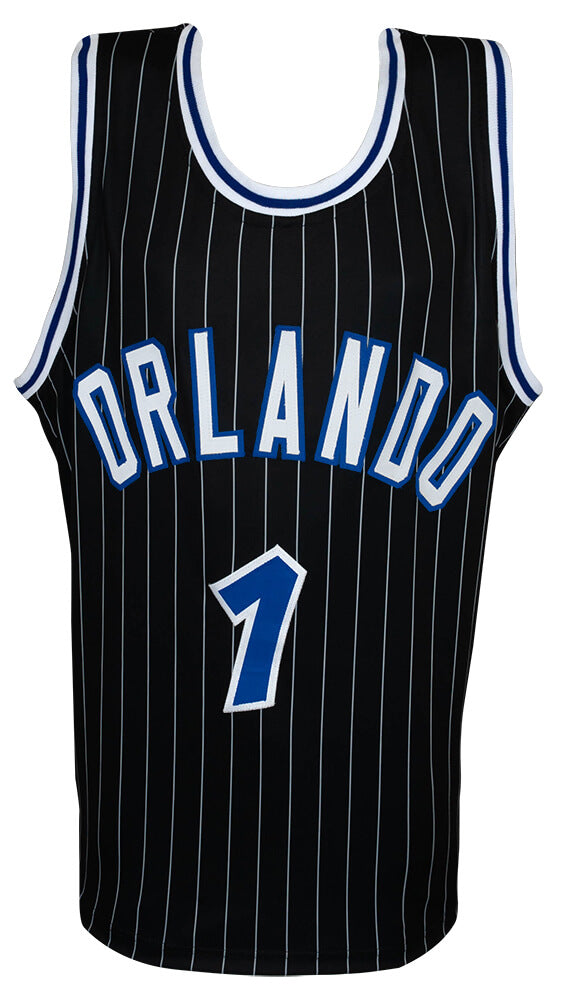 Penny Hardaway Signed Black Custom Basketball Jersey