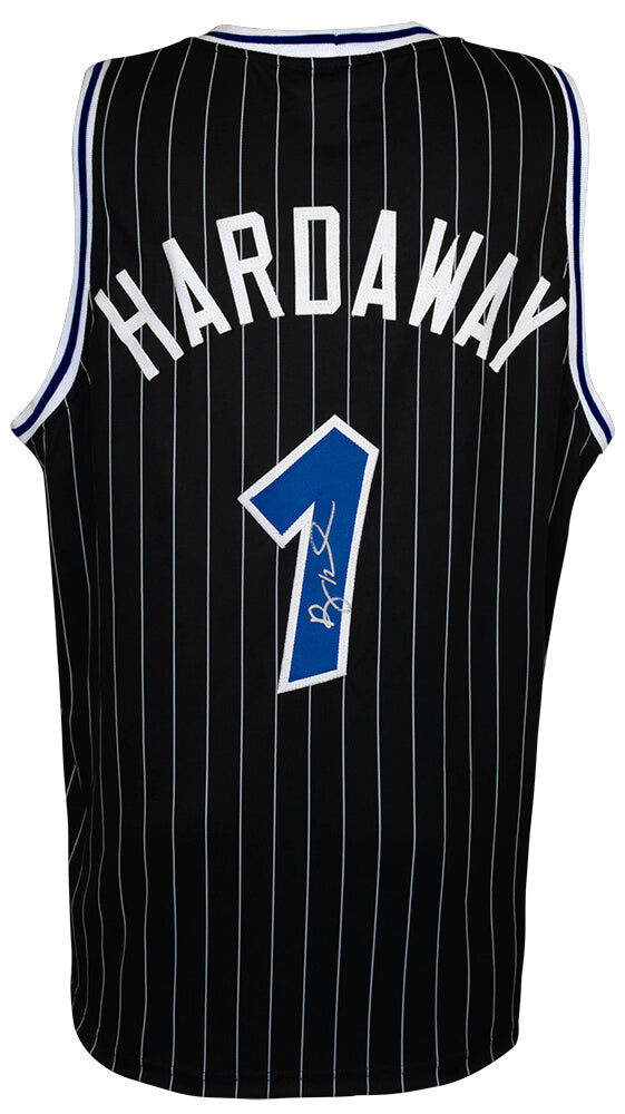 Penny Hardaway Signed Black Custom Basketball Jersey